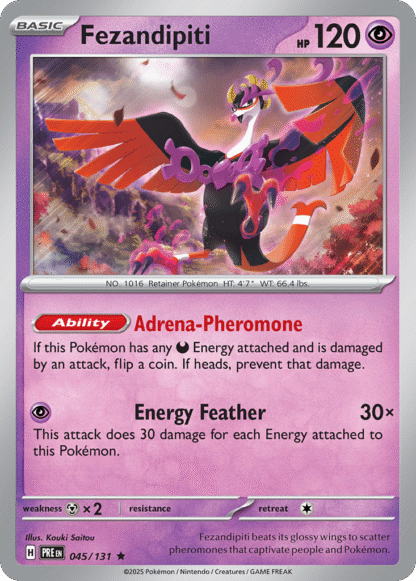 Fezandipiti Poke Ball - Prismatic Evolutions