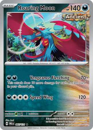 Roaring Moon Reverse - Prismatic Evolutions
