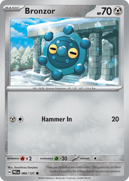 Bronzor Poke Ball - Prismatic Evolutions
