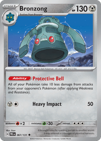 Bronzong Reverse - Prismatic Evolutions