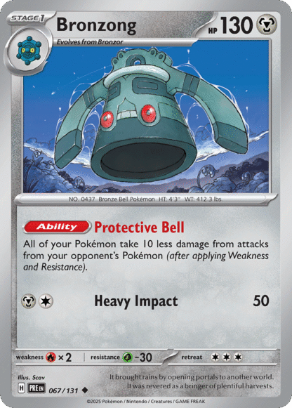 Bronzong Reverse - Prismatic Evolutions