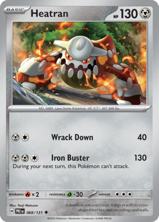 Heatran Reverse - Prismatic Evolutions
