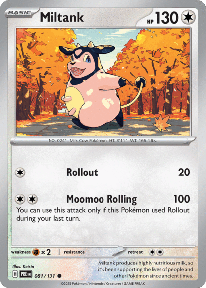 Miltank Master Ball - Prismatic Evolutions