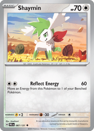 Shaymin Reverse - Prismatic Evolutions