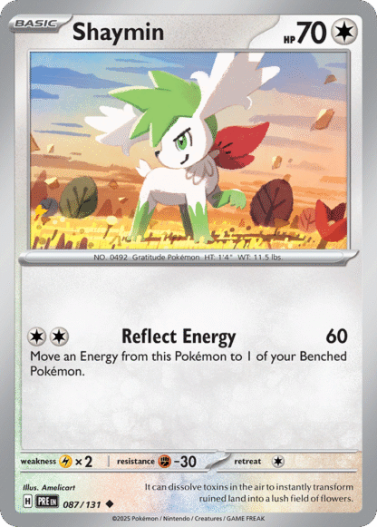 Shaymin Reverse - Prismatic Evolutions