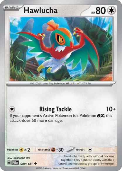 Hawlucha Poke Ball - Prismatic Evolutions