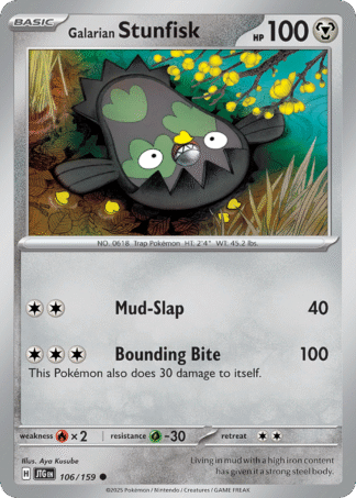 Galarian Stunfisk Reverse - Journey Together
