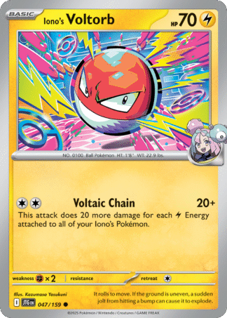 Iono's Voltorb Reverse - Journey Together