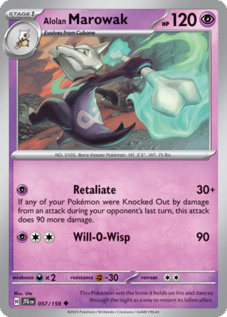 Alolan Marowak Reverse - Journey Together