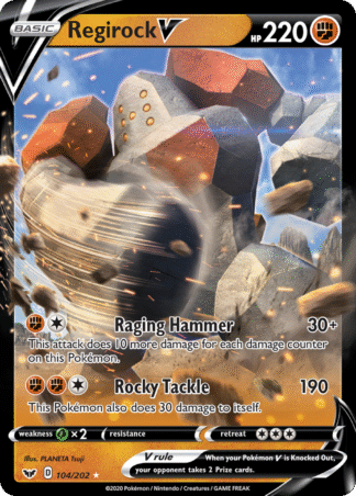 Regirock V - Sword & Shield