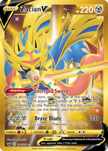 Zacian V - Sword & Shield