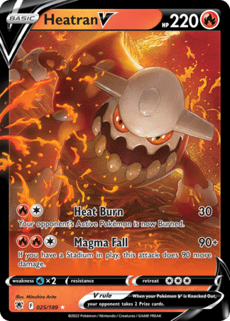 Heatran V - Astral Radiance