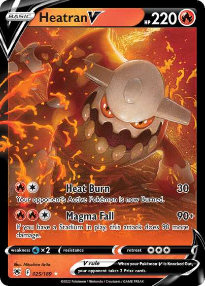 Heatran V - Astral Radiance