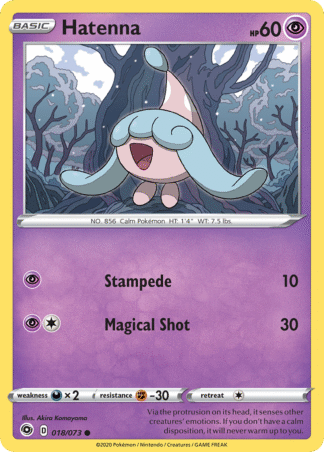 Hatenna Reverse - Champion's Path