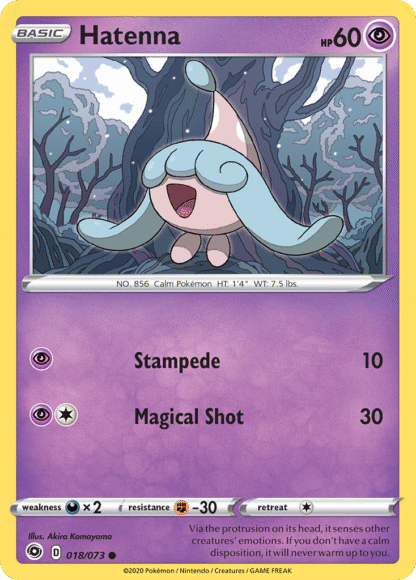 Hatenna Reverse - Champion's Path