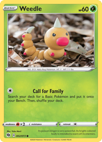 Weedle Reverse - Champion's Path