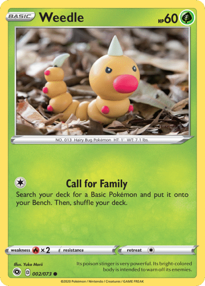 Weedle Reverse - Champion's Path