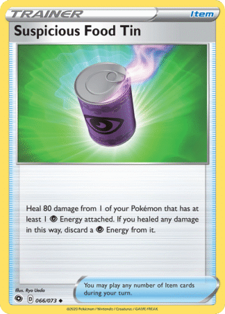 Suspicious Food Tin Reverse - Champion's Path