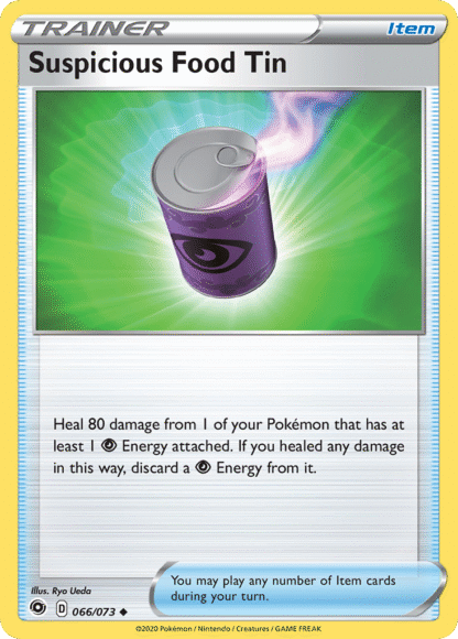 Suspicious Food Tin Reverse - Champion's Path