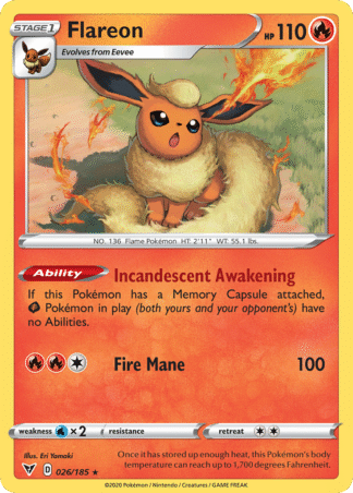 Flareon Reverse - Vivid Voltage