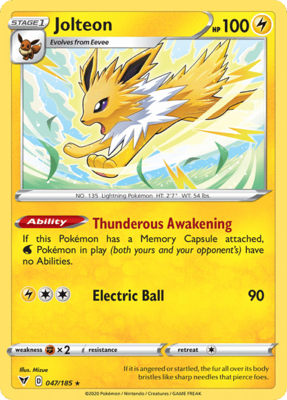 Jolteon Reverse - Vivid Voltage