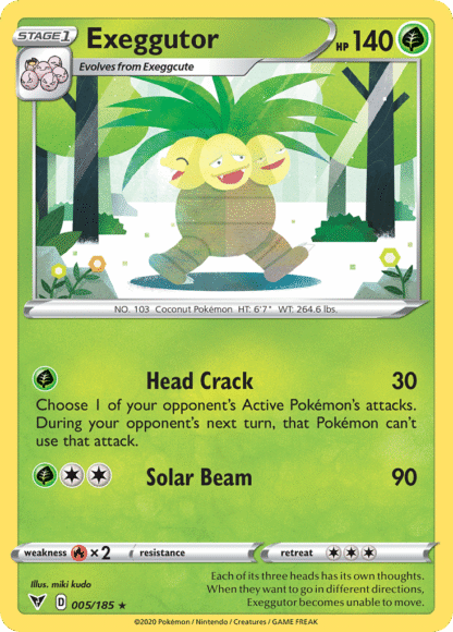 Exeggutor Reverse - Vivid Voltage