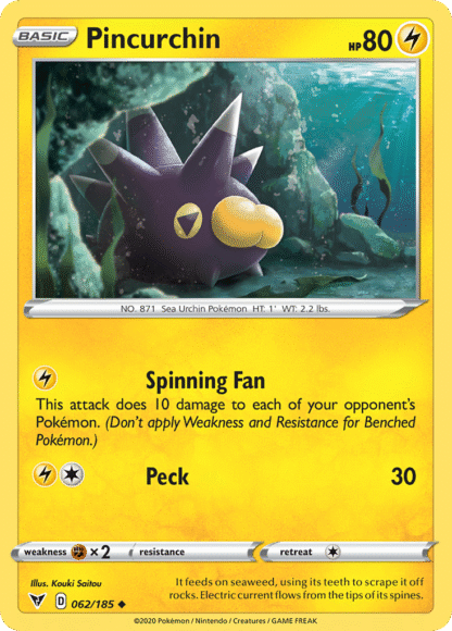 Pincurchin Reverse - Vivid Voltage