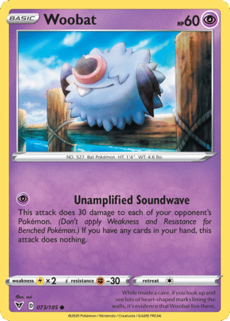 Woobat Reverse - Vivid Voltage