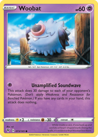 Woobat Reverse - Vivid Voltage