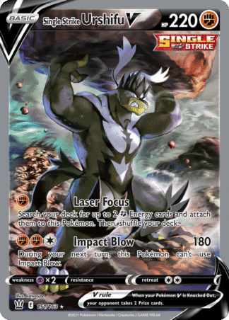 Single Strike Urshifu V - Battle Styles