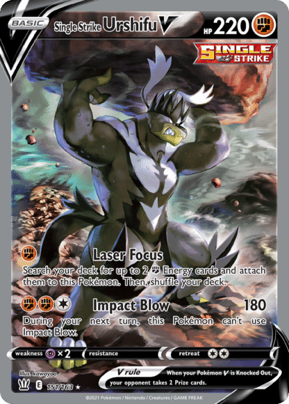 Single Strike Urshifu V - Battle Styles