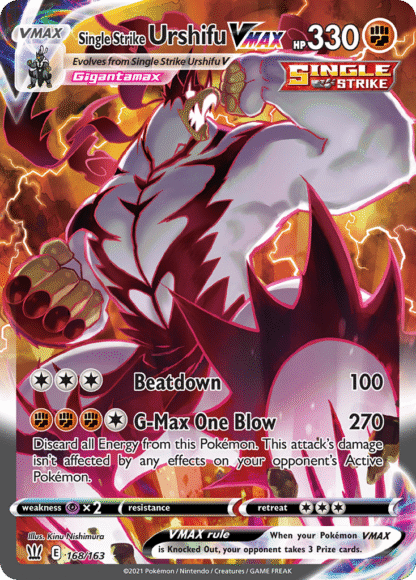Single Strike Urshifu VMAX - Battle Styles