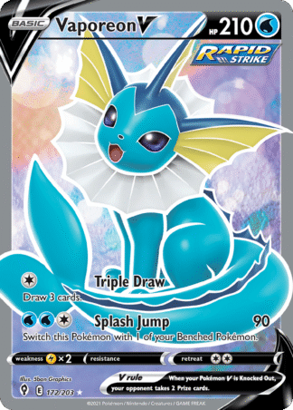 Vaporeon V - Evolving Skies