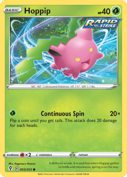 Hoppip Reverse - Evolving Skies