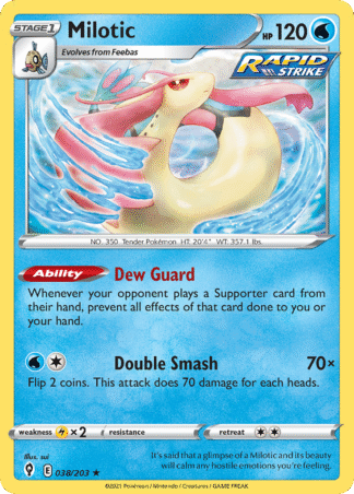 Milotic Reverse - Evolving Skies
