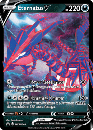 Eternatus V - SWSH Black Star Promos