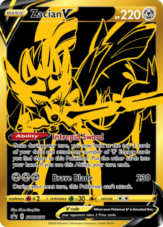 Zacian V - SWSH Black Star Promos