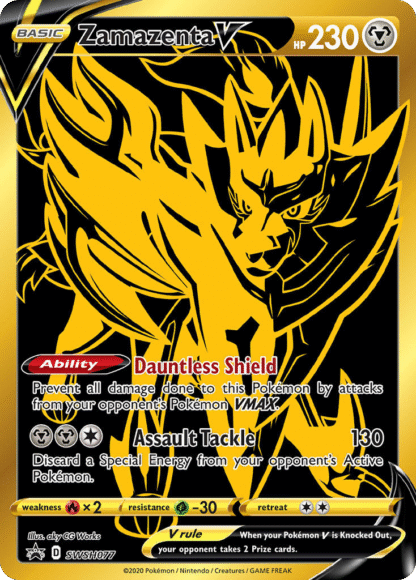 Zamazenta V - SWSH Black Star Promos