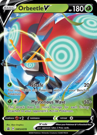 Orbeetle V - SWSH Black Star Promos