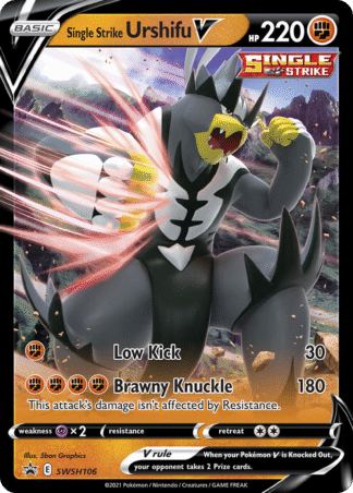 Single Strike Urshifu V - SWSH Black Star Promos