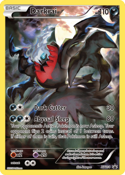 Darkrai - XY Black Star Promos