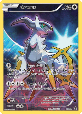 Arceus - XY Black Star Promos