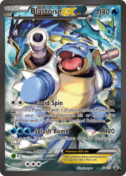 Blastoise-EX - XY Black Star Promos
