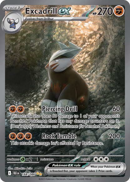 Excadrill ex - Black Bolt