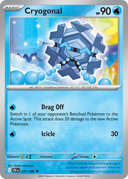 Cryogonal Reverse - Black Bolt