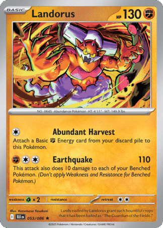 Landorus - Black Bolt
