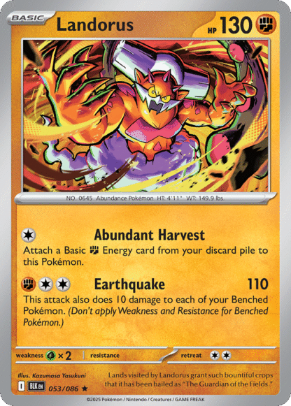 Landorus - Black Bolt