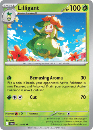 Lilligant Reverse - Black Bolt