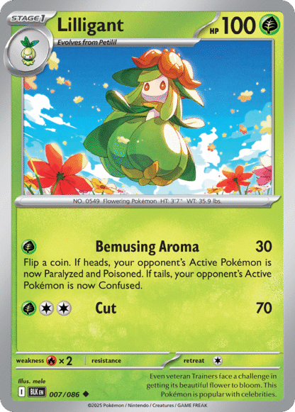 Lilligant Reverse - Black Bolt
