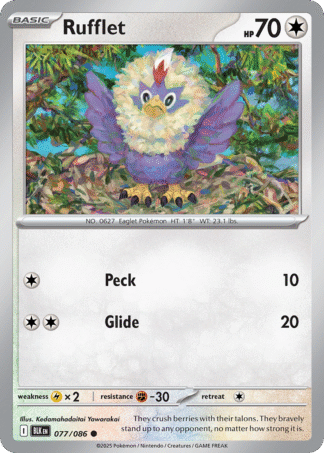 Rufflet Reverse - Black Bolt
